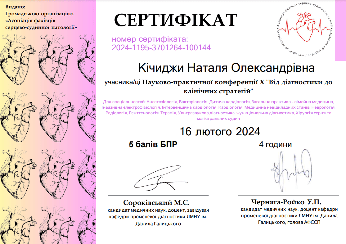 Сертифікат 2024.1