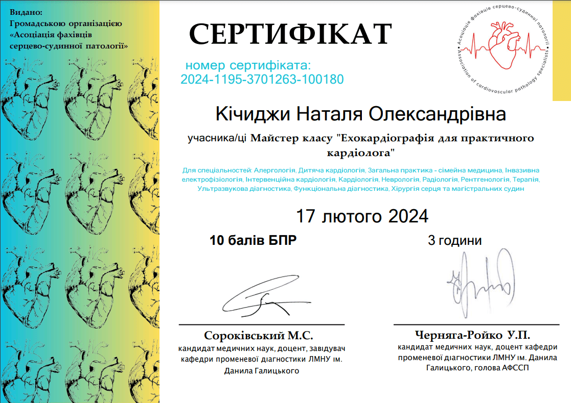 Сертифікат 2024.1