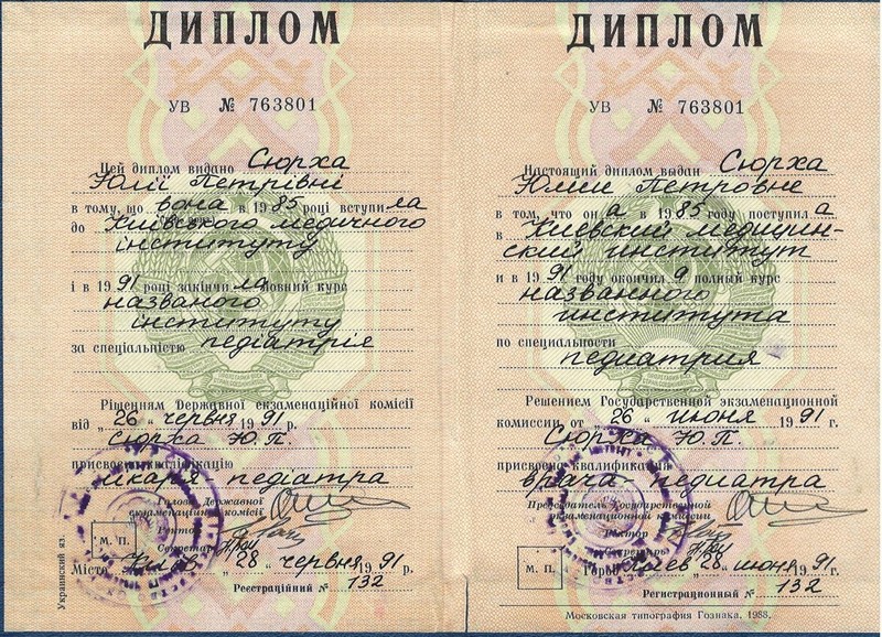 Сертификат Сюрха Ю. П.